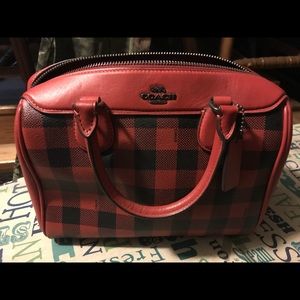 Coach mini satchel
